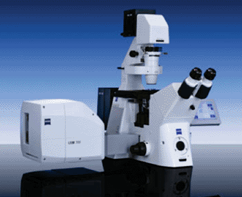 Image: The LSM700 Laser Scanning Microscope from Carl Zeiss (Photo courtesy of Carl Zeiss LLC. Microscopy).